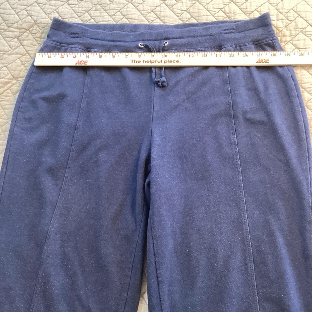 Onque Casuals Deep Blue Track Pants with Bling Sz PXL - Picture 7 of 9
